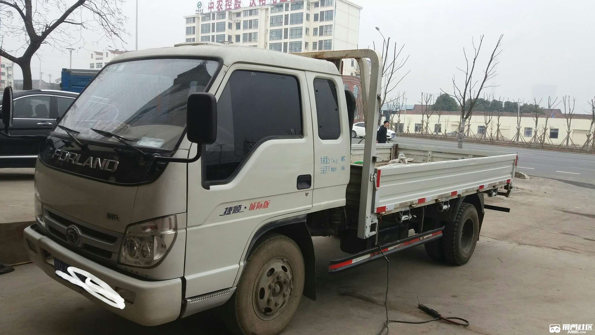 2013年上牌福田时代捷顺城际版方向助理气刹车