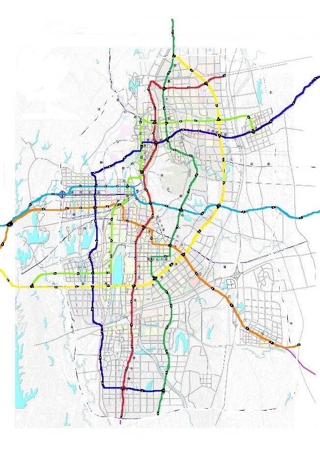 荆州地铁 线路图图片