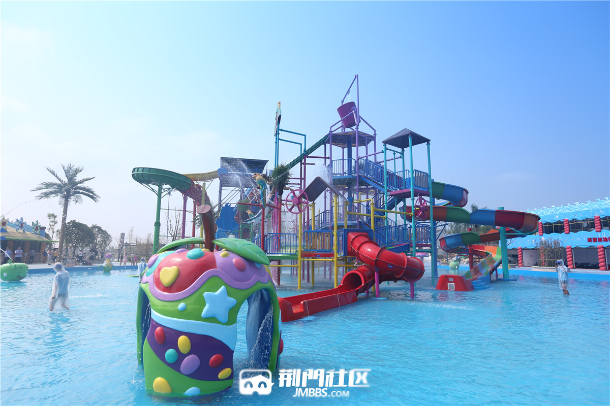 荆门水上乐园开园随拍