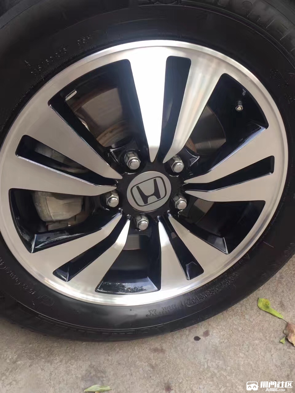 8代雅阁轮毂大升级