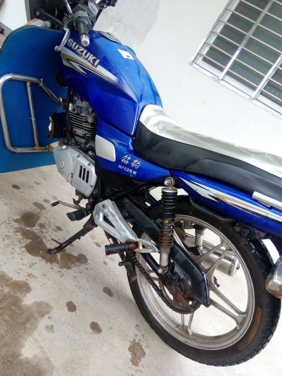 杨家桥现有125钻豹摩托车一辆没大修过车各项性