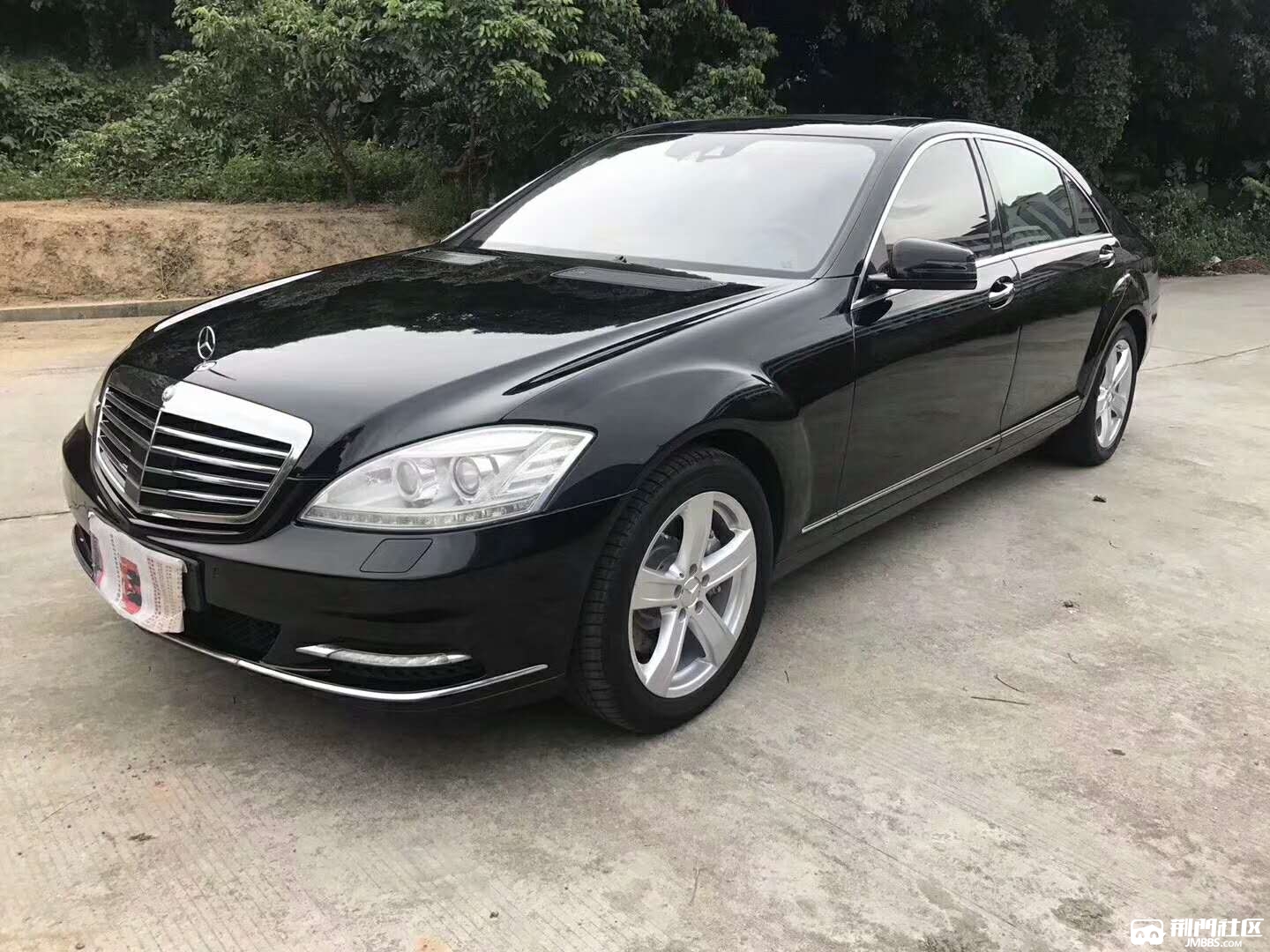 12年奔驰s350黑色黑内