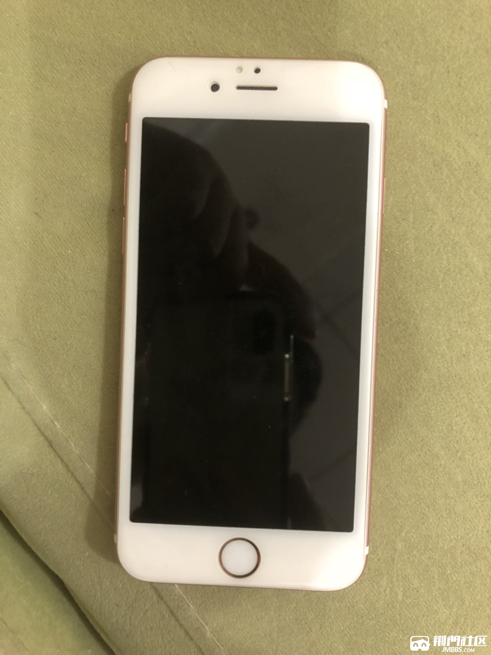 苹果7p银白色256g无指纹特价