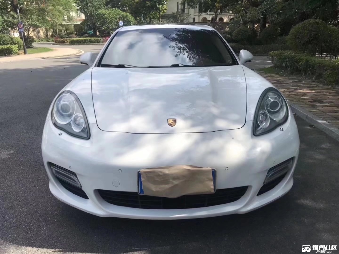 13款保时捷帕拉梅拉48turbo白色