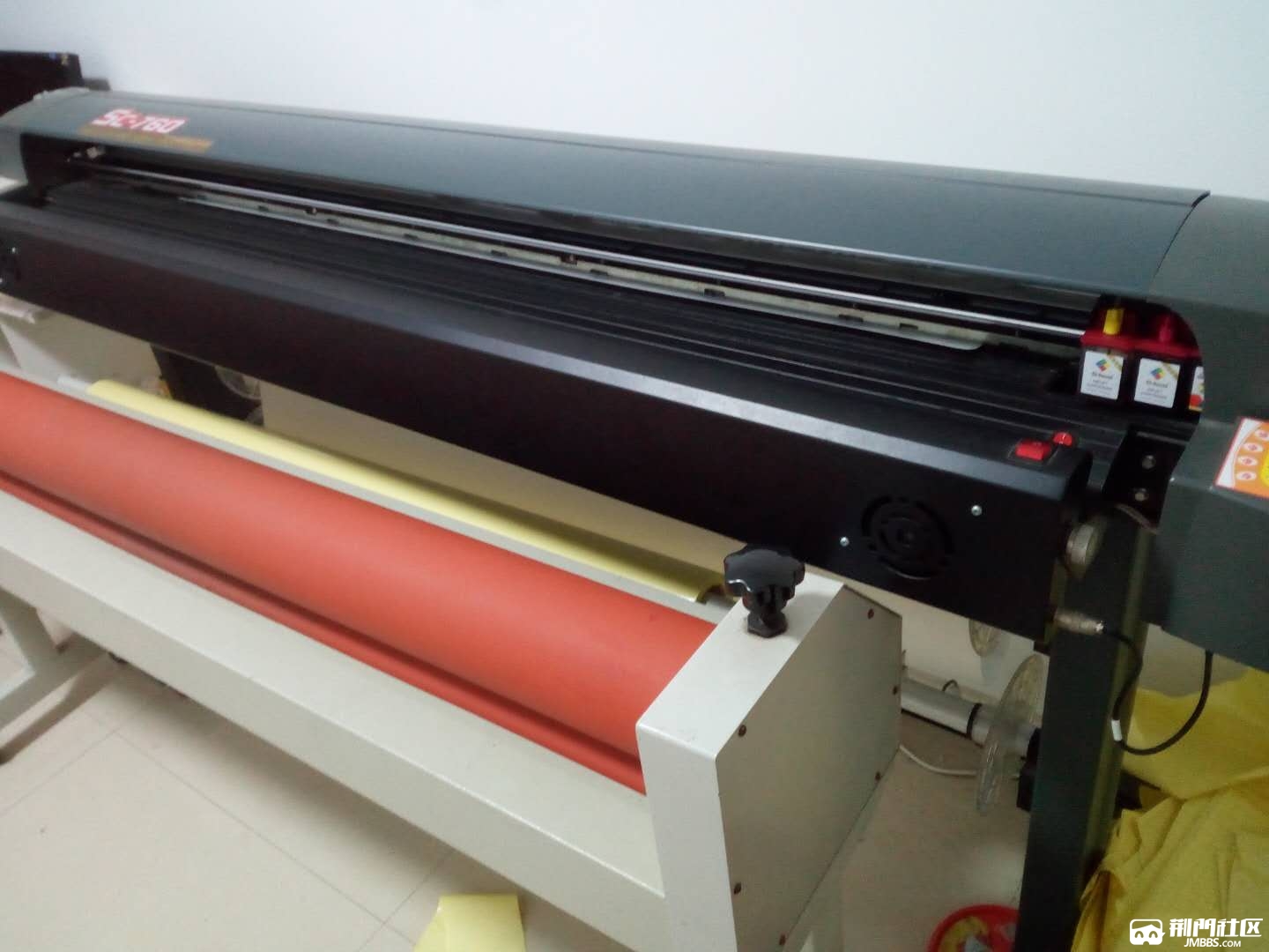 天彩760四色打印机和覆膜机便宜出售