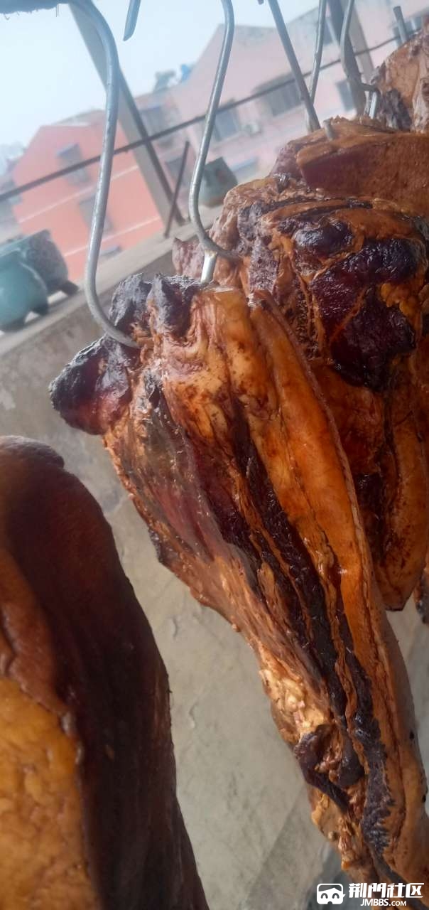 【晒年货】今年的酱肉有点迟.坐等风干,再吃吧!