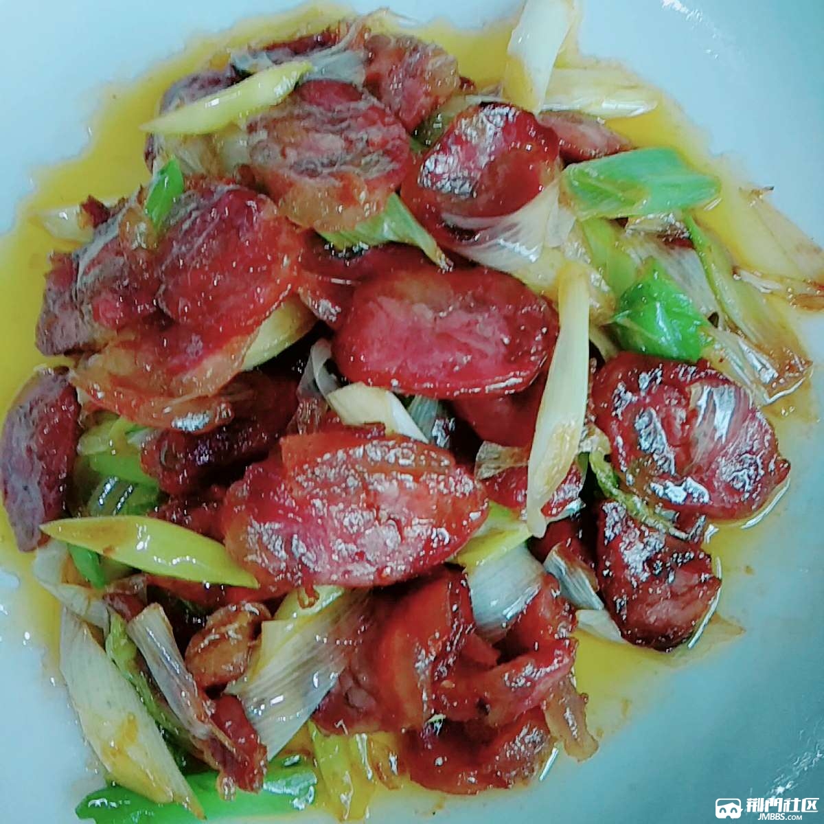 简单滴午餐不饿大葱炒香肠荷包蛋蛋炒饭红薯