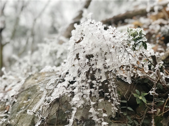 圣境山雪景图片