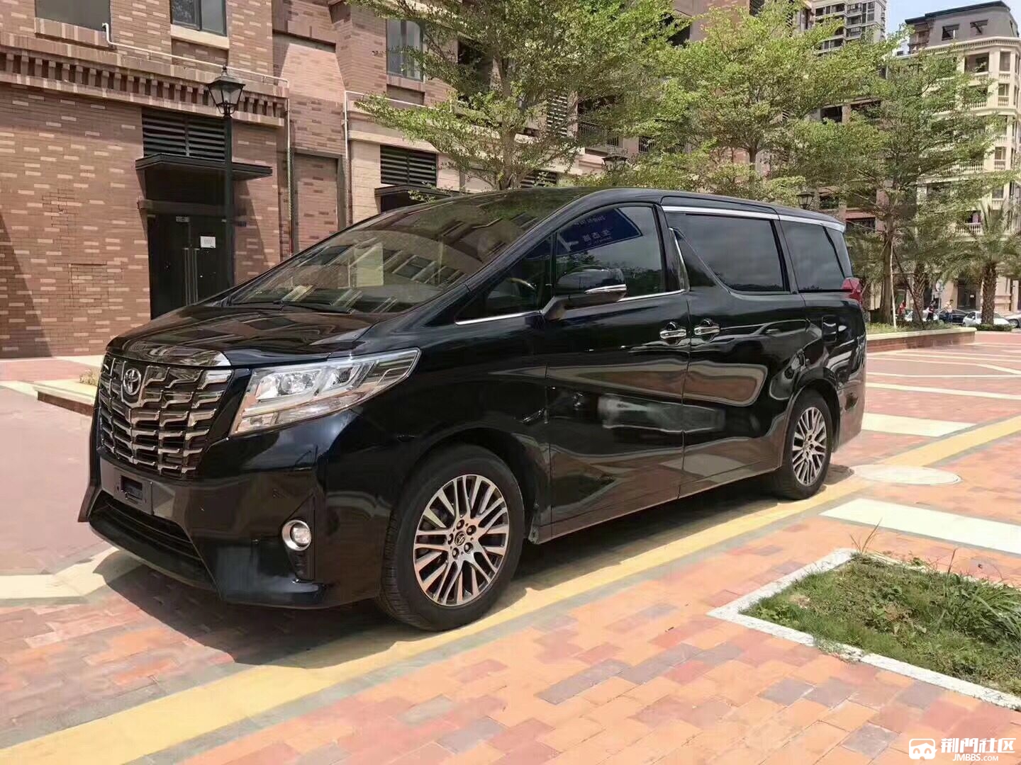 黄江水车豪鑫车行17年丰田埃尔法黑色黑内