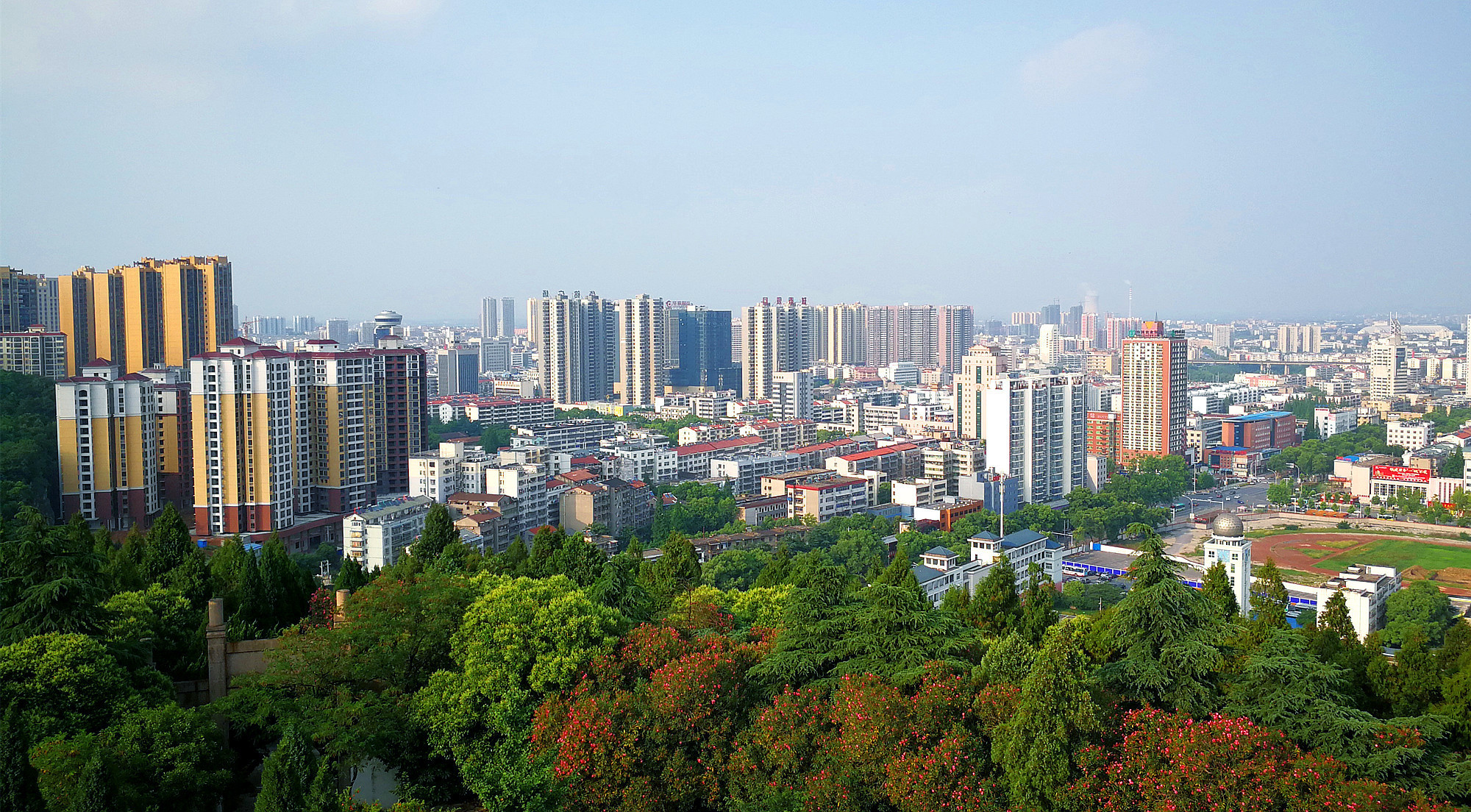 漫步象山望荆城(华为手机拍摄) - 我是拍客 - 荆门社区