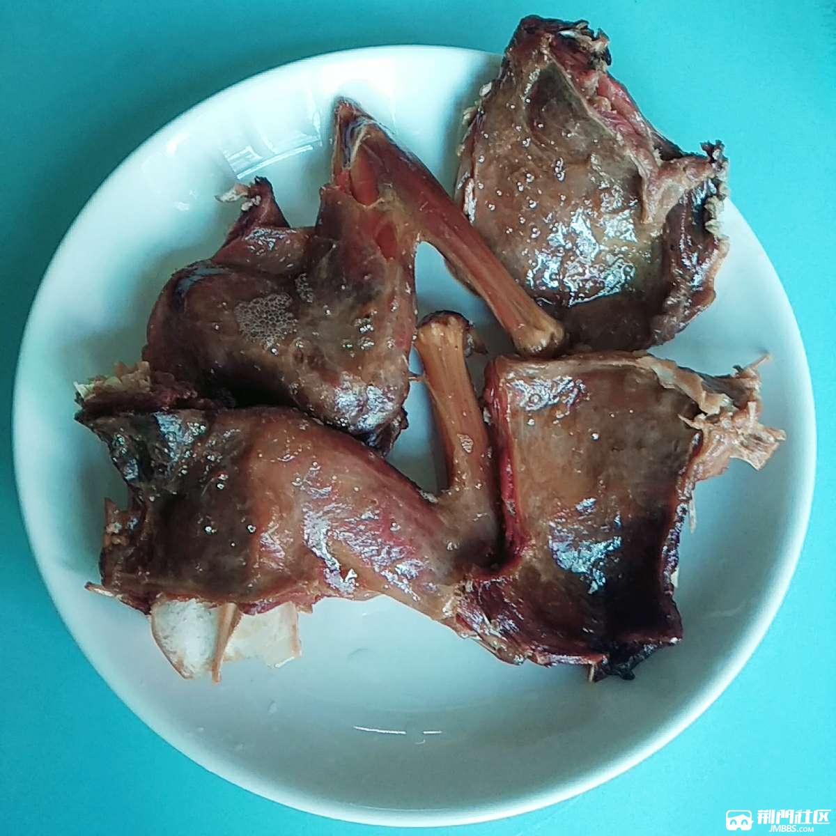 蒸兔子肉,丝瓜瘦肉蛋汤,耗油凉拌茄子,蒸紫薯