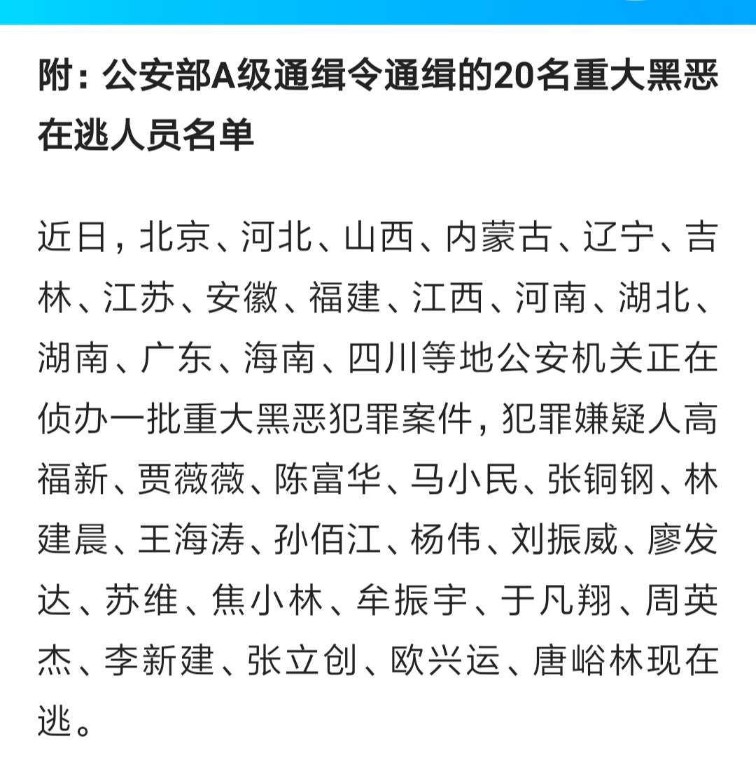 城口黑恶人员名单图片