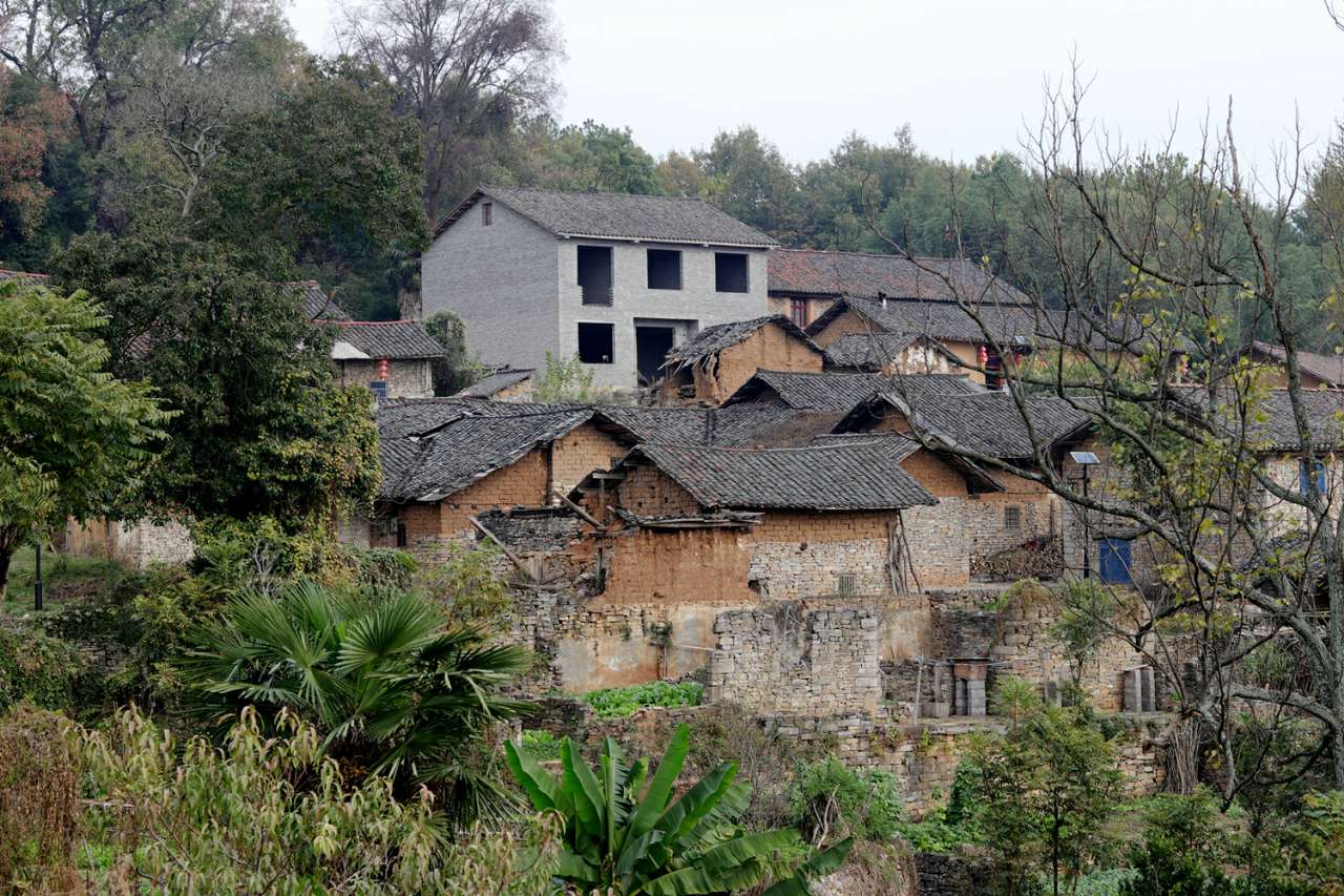 远安瞿家岭原始古村落图片