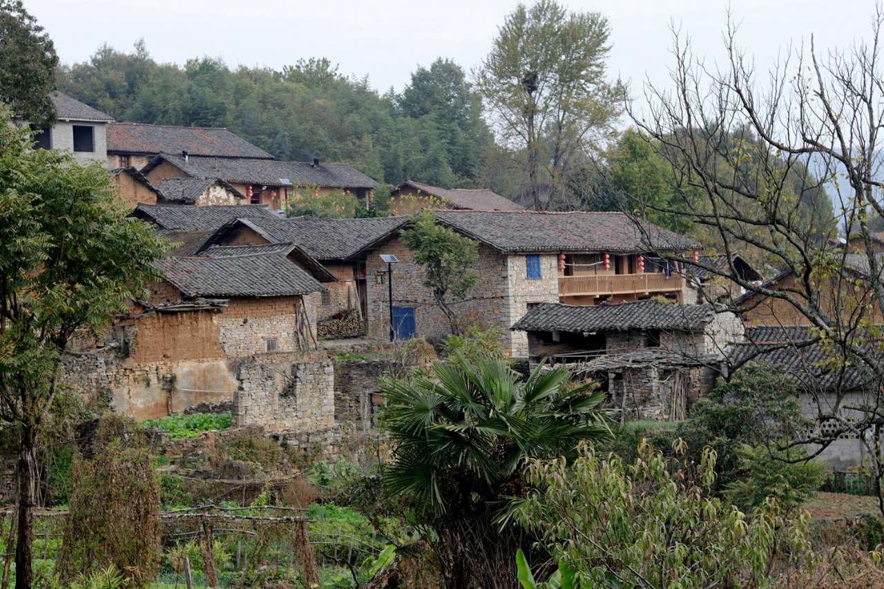 远安瞿家岭原始古村落图片