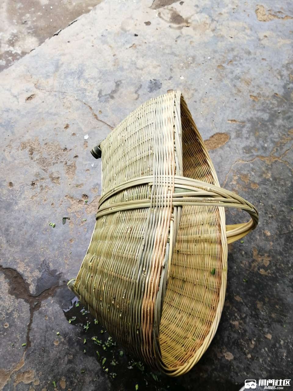 小竹篓子,淘菜很好有用