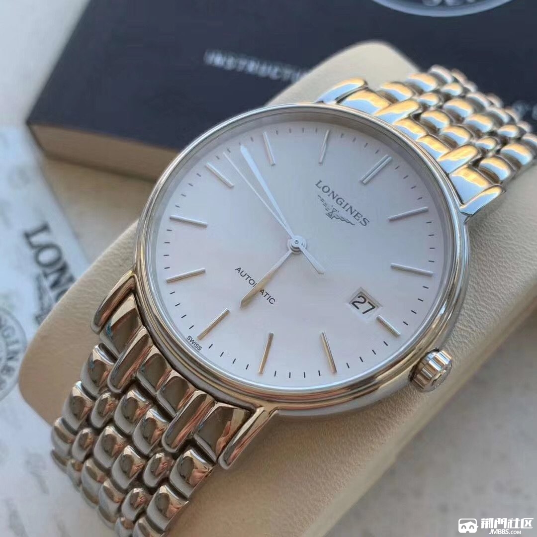 浪琴瑰丽921系列机械男表,公价10100元,88