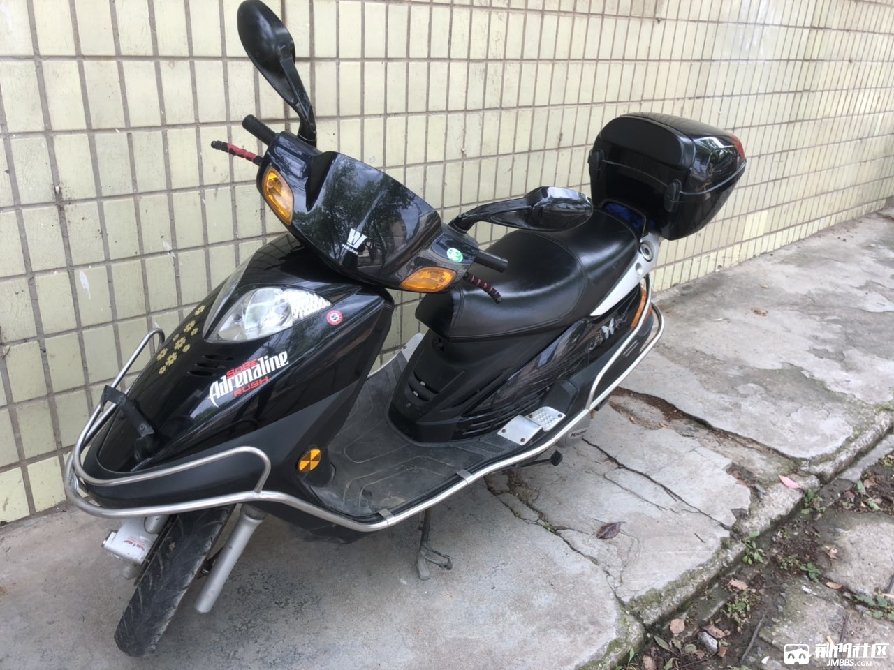 買小車了豪爵悅星踏板車處理