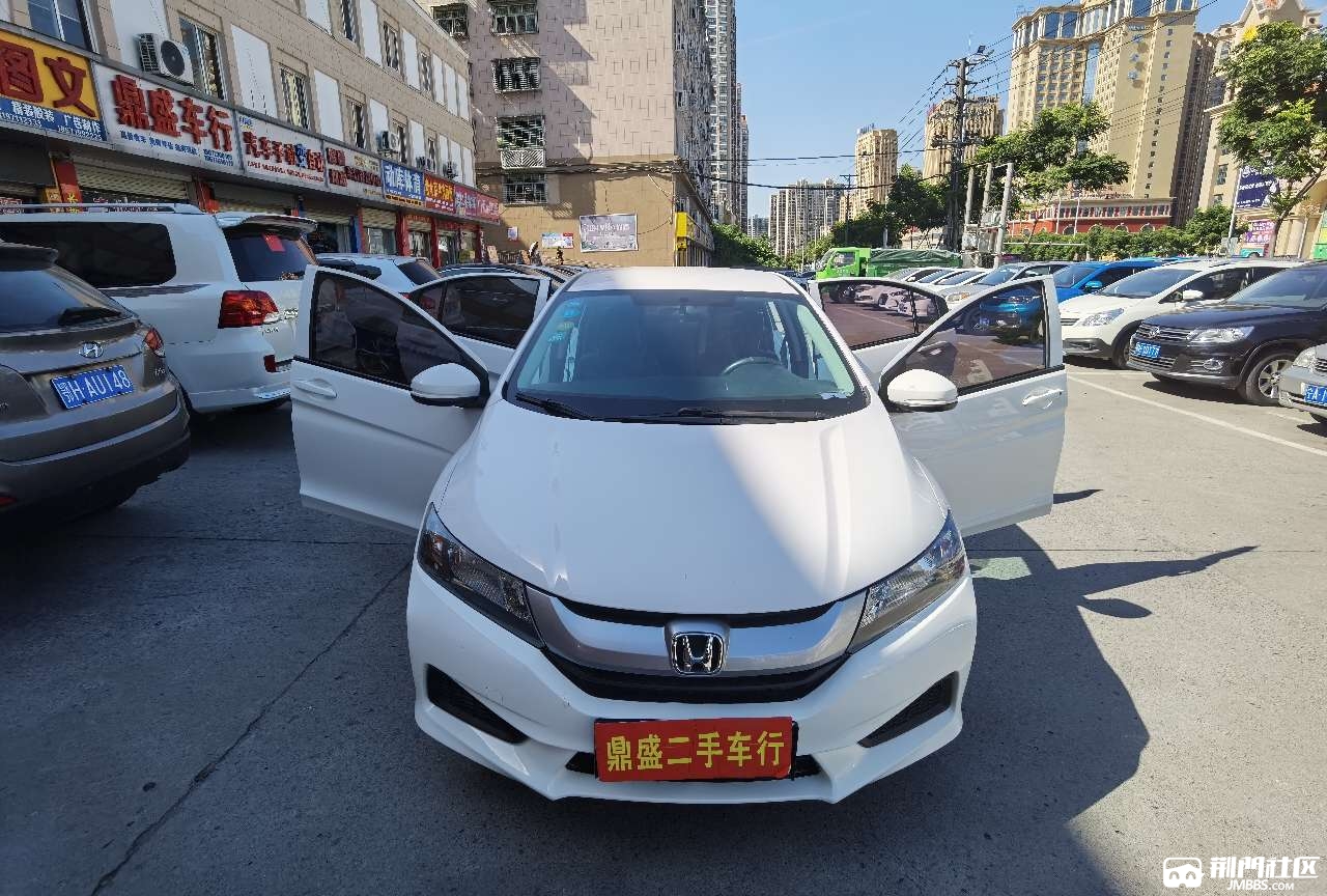 2017年十月的本田锋范已到,实表五万公里,全车原版