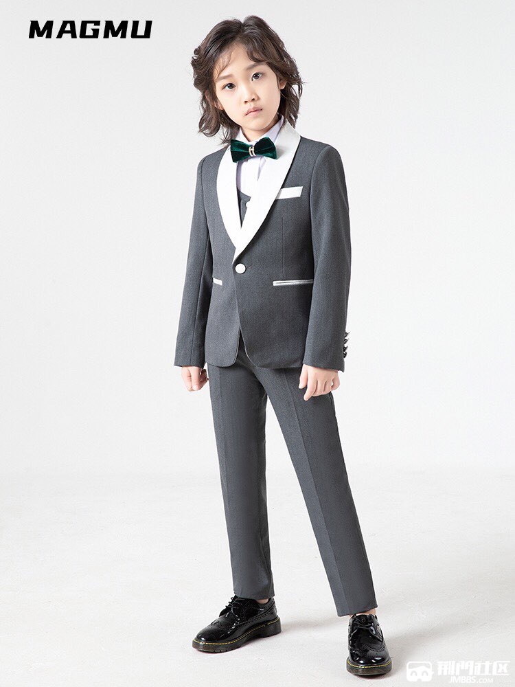 儿童西服礼服服装处理