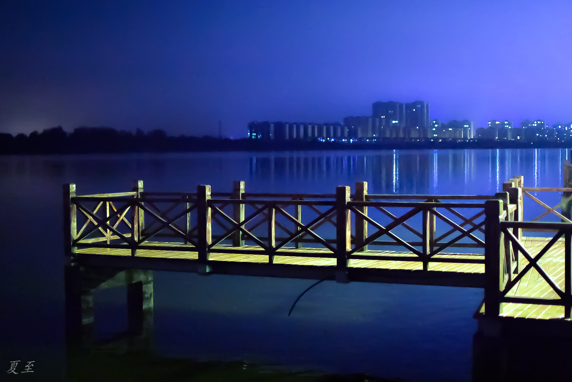 雨过天晴的夜晚,倍感清凉