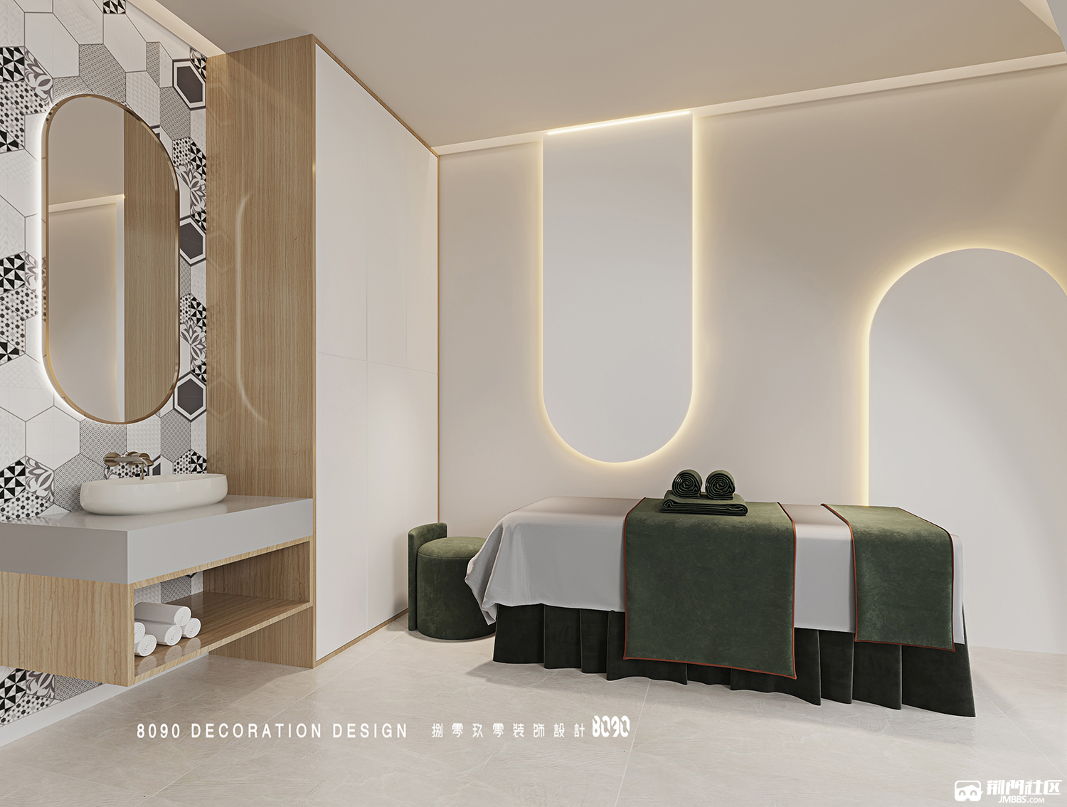 楚伊医美168m2侘寂风独一无二的空间美学