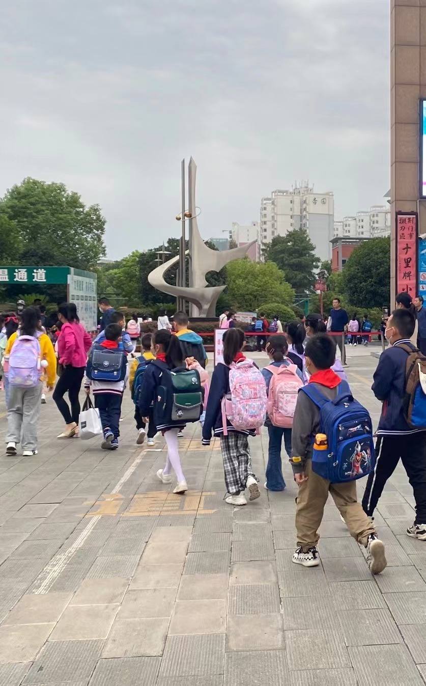 终于开学啦直击十里牌小学开学首日现场