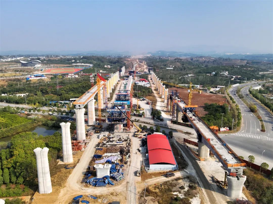 荆门境内三条高铁建设最新进展